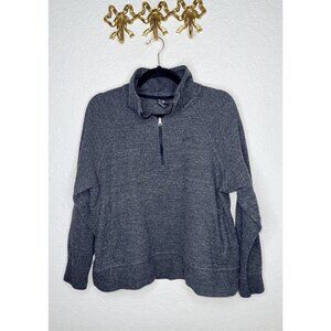 Nike 1/4 Zip Sweatshirt Sweater Thermafit Boxy Style Pockets Short Medium 1A